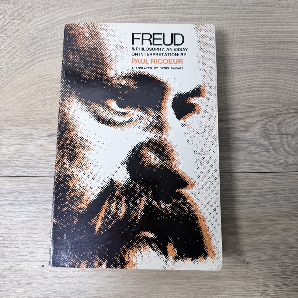 Freud & Philosophy: An Essay on Interpretation by Paul Ricoeur Paperback 1970‎